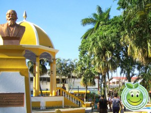 Parque central de Tela Honduras